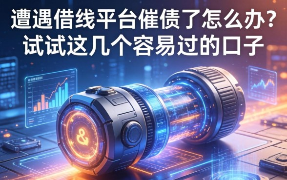 遭遇借钱平台催债了怎么办？试试这几个容易过的口子