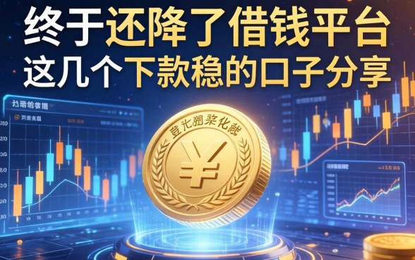 终于还清了借钱平台，这几个下款稳的口子分享