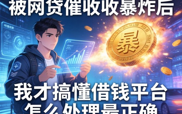 被网贷催收轰炸后，我才搞懂借钱平台怎么处理最正确