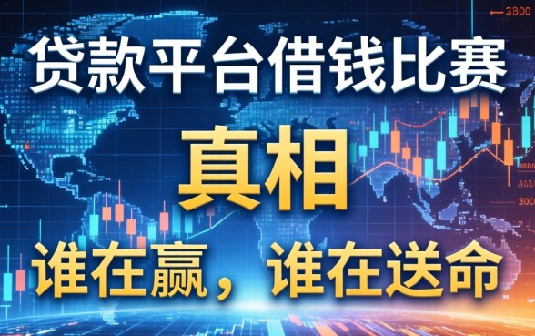 贷款平台借钱比赛的真相：谁在赢，谁在送命