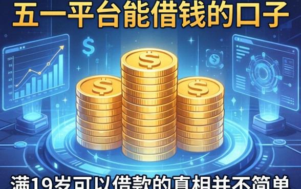 我翻遍了五一平台能借钱的口子，发现满19岁可以借款的真相并不简单