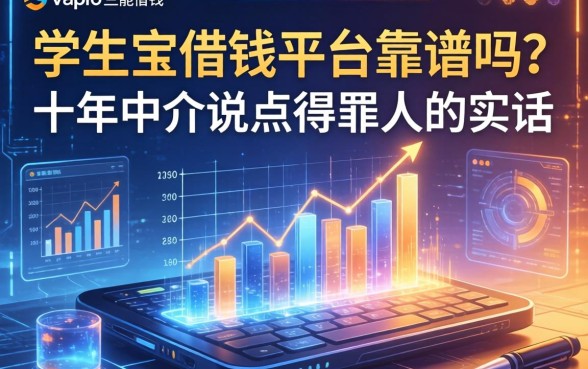 学生宝借钱平台靠谱吗？十年中介说点得罪人的实话