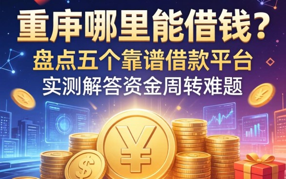 定西哪里能借钱？盘点五个靠谱借款平台，实测解答资金周转难题