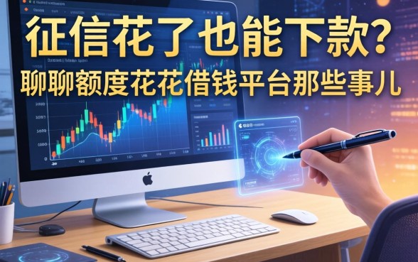 征信花了也能下款？聊聊额度花花借钱平台那些事儿