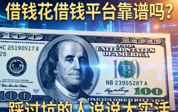 借钱花借钱平台靠谱吗？一个踩过坑的人说说大实话