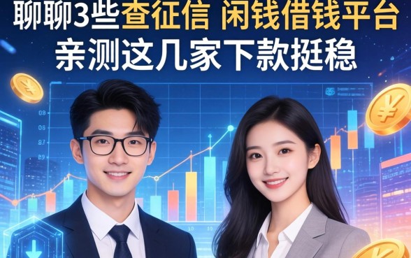 聊聊那些不查征信的闲钱借钱平台，亲测这几家下款挺稳