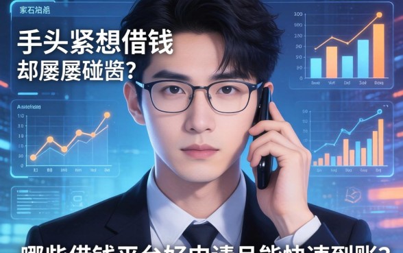 手头紧想借钱却屡屡碰壁？哪些借钱平台好申请且能快速到账？