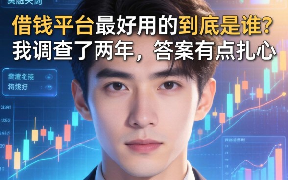 借钱平台最好用的到底是谁？我调查了两年，答案有点扎心