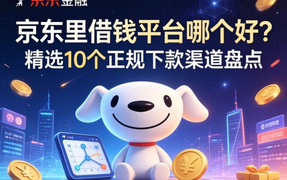 京东里借钱平台哪个好？精选10个正规下款渠道盘点