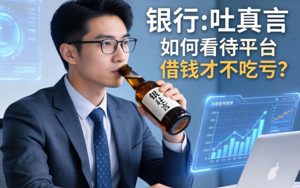 银行经理酒后吐真言：如何看待平台借钱才不吃亏？