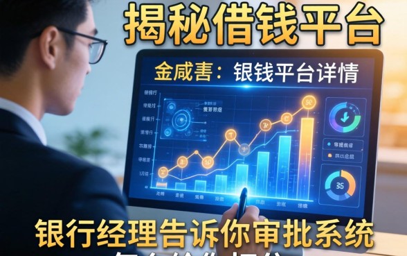 揭秘借钱平台详情：银行经理告诉你审批系统怎么给你打分