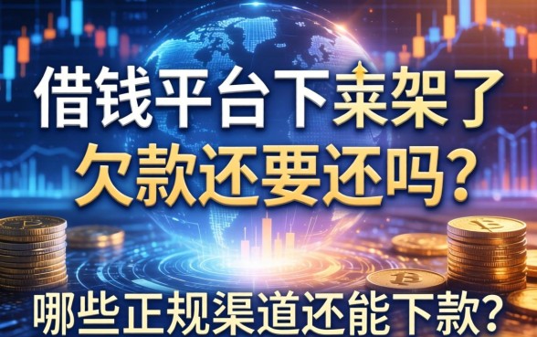 借钱平台下架了欠款还要还吗？哪些正规渠道还能下款？