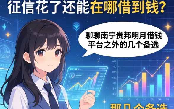 征信花了还能在哪借到钱？聊聊南宁贵邦明月借钱平台之外的那几个备选