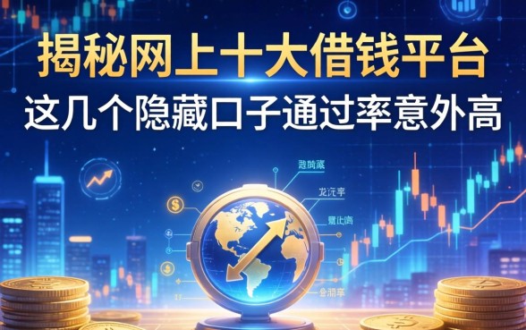 揭秘网上十大借钱平台，这几个隐藏口子通过率意外高