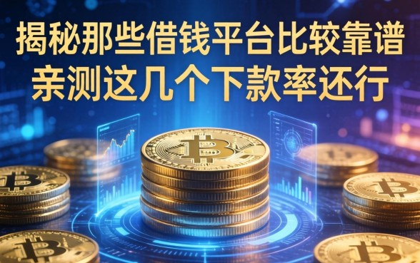 揭秘那些借钱平台比较靠谱，亲测这几个下款率还行