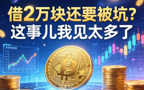 借2万块还要被坑？这事儿我见太多了