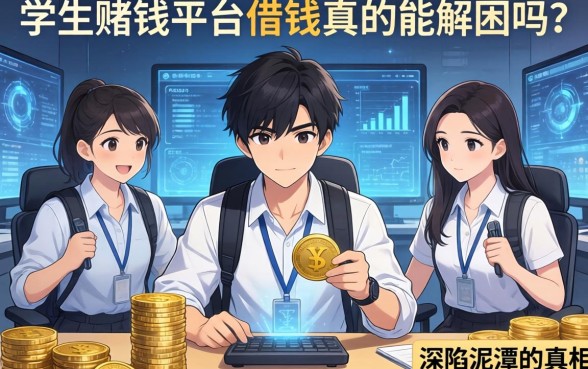 学生赌钱平台借钱真的能解困吗？深陷泥潭的真相与自救指南