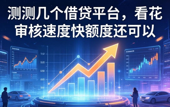 实测几个借钱平台不看花，审核速度快额度还可以