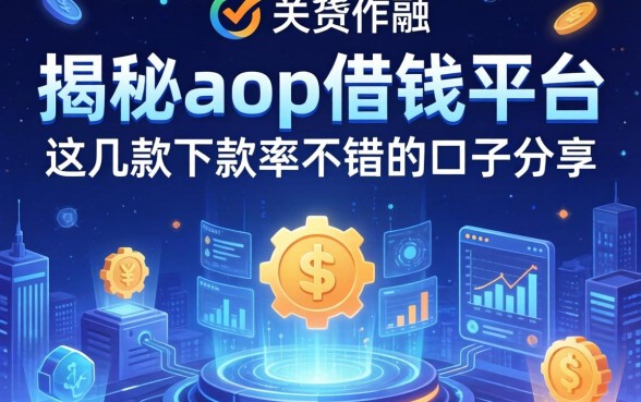 揭秘aop的借钱平台：这几款下款率不错的口子分享