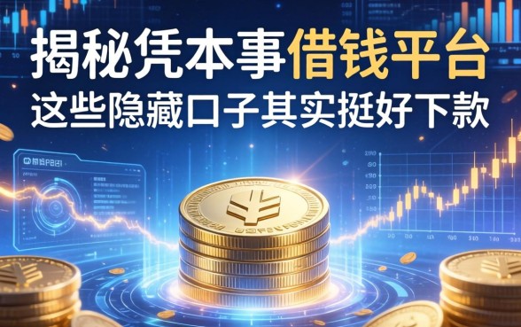 揭秘凭本事借钱平台：这些隐藏口子其实挺好下款