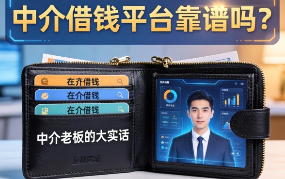 左右钱包借钱平台靠谱吗？一个中介老板的大实话