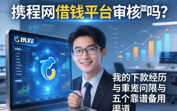 携程网借钱平台审核严吗？分享我的下款经历与五个靠谱备用渠道