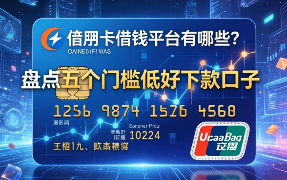 借记卡借钱平台有哪些?盘点五个门槛低好下款的口子