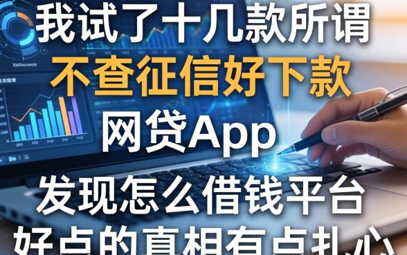 我试了十几款所谓不查征信好下款的网贷app，发现怎么借钱平台好点的真相有点扎心