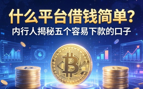 什么平台借钱简单？内行人揭秘五个容易下款的口子