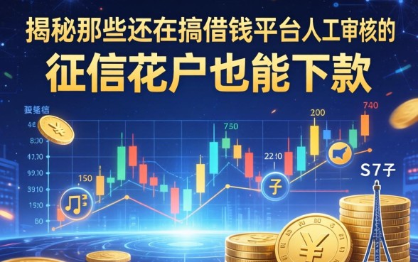 揭秘那些还在搞借钱平台人工审核的口子，征信花户也能下款