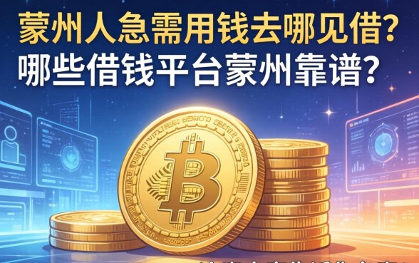 蒙自人急需用钱去哪里借？哪些借钱平台蒙自靠谱？这篇文章告诉你答案