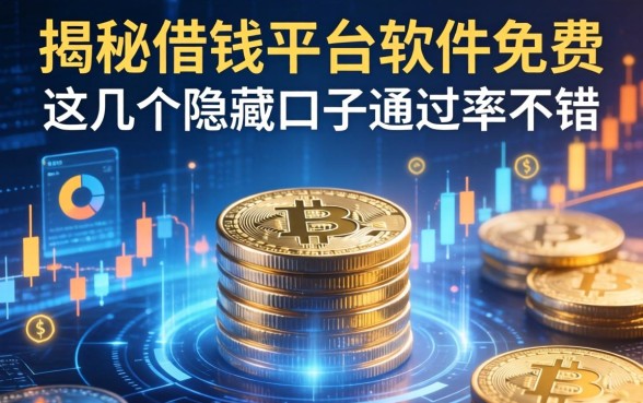 揭秘借钱平台软件免费：这几个隐藏口子通过率不错