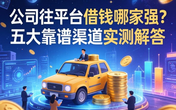 公司向平台借钱哪家强？五大靠谱渠道实测解答