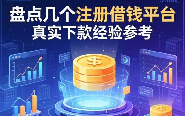 盘点几个注册借钱的平台，附真实下款经历参考
