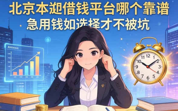 在北京生活遇到资金周转难题？北京本地借钱平台哪个靠谱？急用钱如何选择才不被坑？