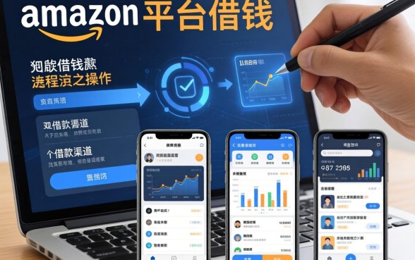 亚马逊平台借钱流程怎么操作？整理几个实用的借款渠道