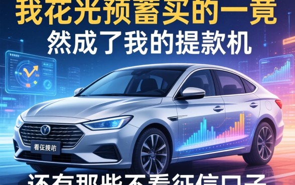 我花光积蓄买的车竟然成了我的提款机，还有那些不看征信的口子