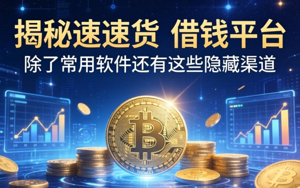 揭秘速速货-借钱平台：除了常用软件还有这些隐藏渠道