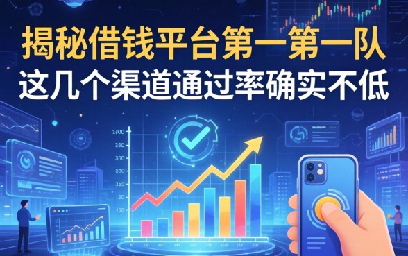揭秘借钱平台第一梯队，这几个渠道通过率确实不低