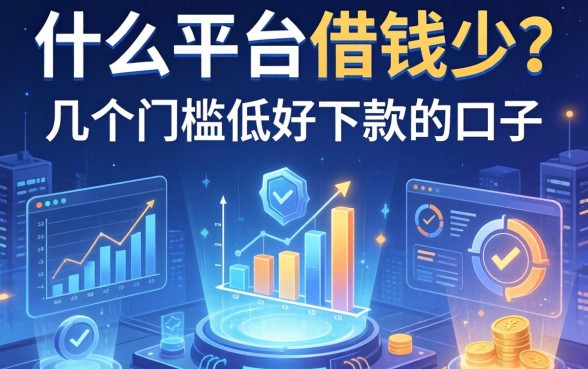 什么平台借钱少？整理了几个门槛低好下款的口子