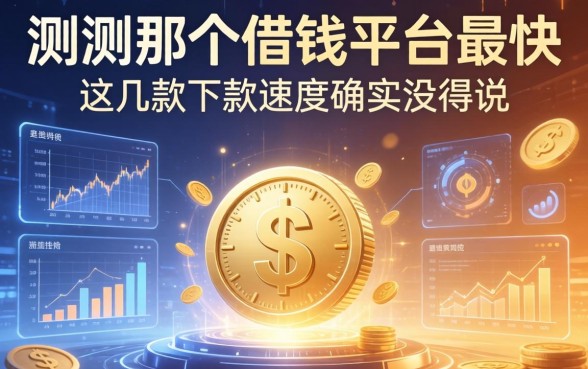 实测那个借钱平台最快，这几款下款速度确实没得说