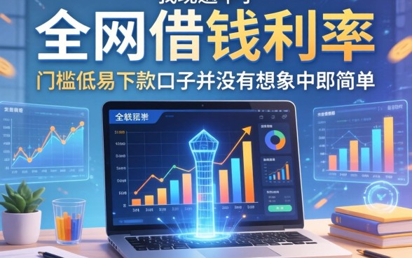 我翻遍了全网借钱利率，发现门槛低易下款口子并没有想象中那么简单