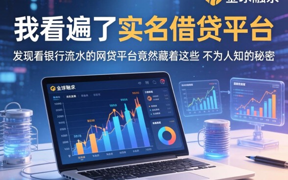 我看遍了实名借钱平台，发现看银行流水的网贷平台竟然藏着这些不为人知的秘密