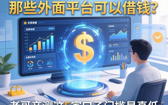 那些外面平台可以借钱？老哥亲测这5家口子门槛是真低