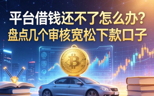 平台借钱还不了怎么办？盘点几个审核宽松的下款口子