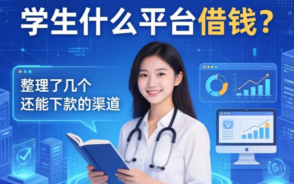 学生什么平台借钱？整理了几个还能下款的渠道