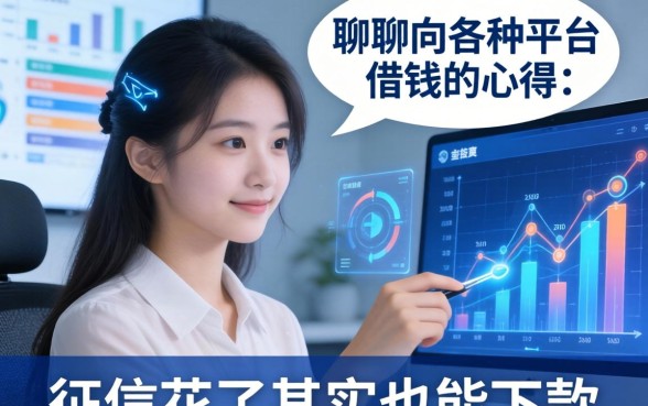 聊聊向各种平台借钱的心得：征信花了其实也能下款
