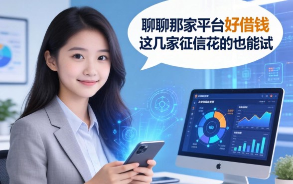 聊聊那家平台好借钱，这几家征信花的也能试