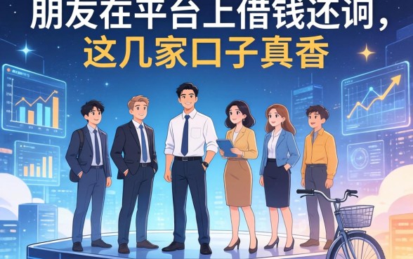朋友在平台上借钱不还，我的征信却没受影响，这几家口子真香