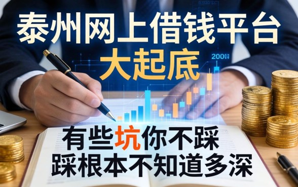 泰州网上借钱平台大起底：有些坑你不踩根本不知道多深